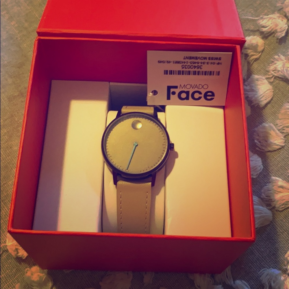 Movado Face watch for women
